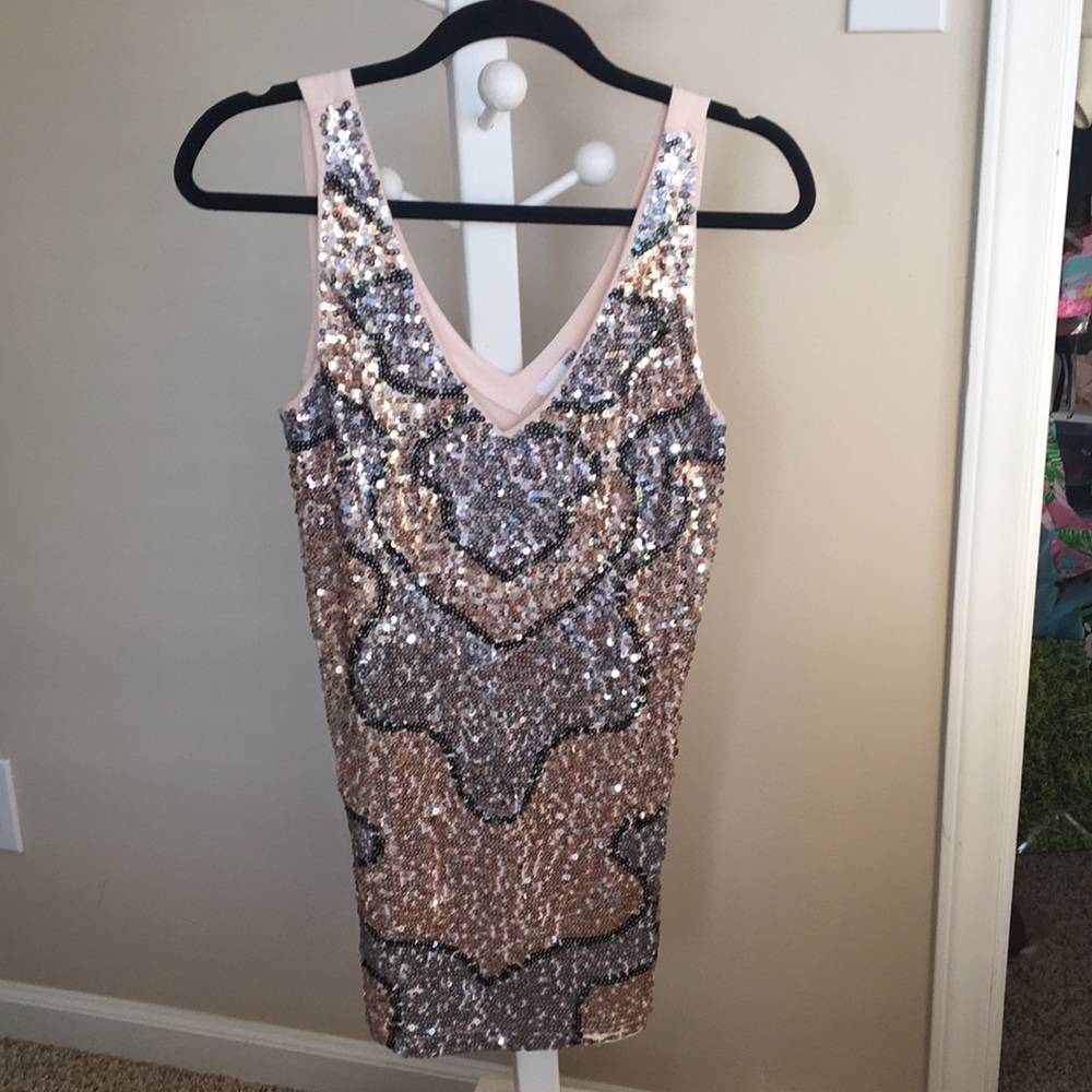 H&M sequin tank size S